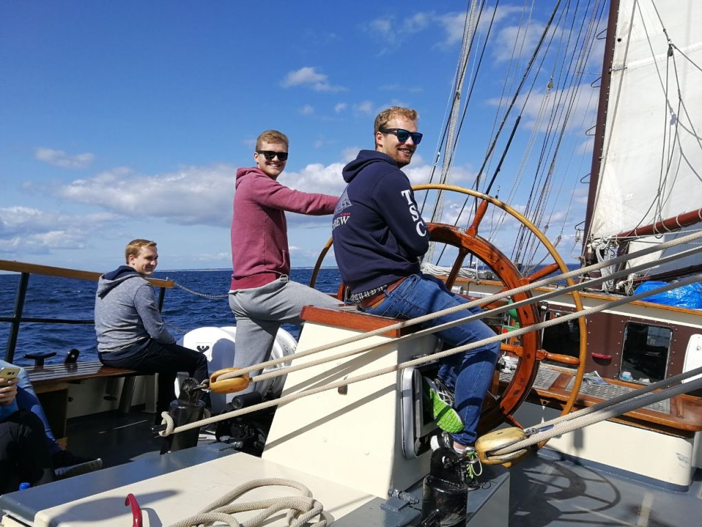 Aktives Mitsegeln auf einem Segelschiff von TSC