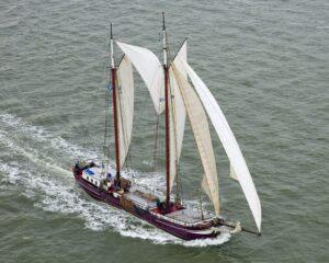 Das Segelschiff Vliegende Draeck