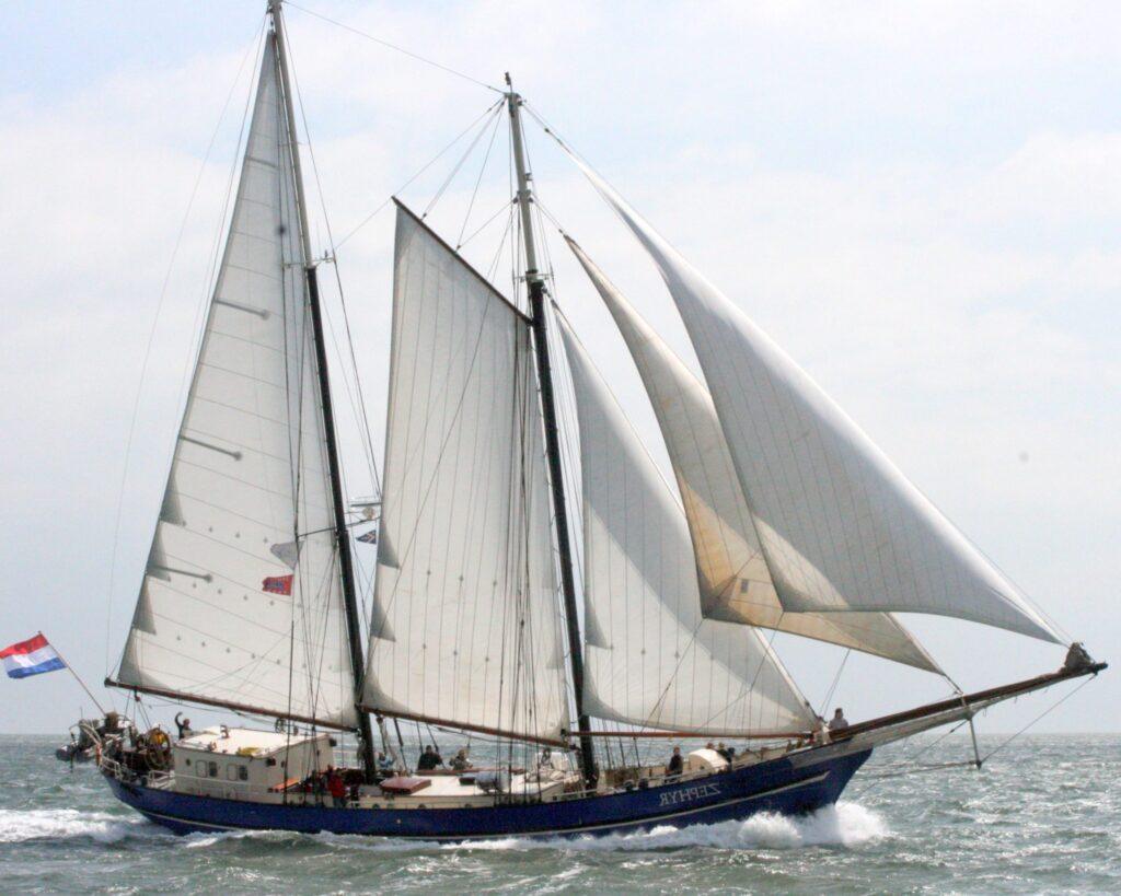 Das Segelschiff Zephyr
